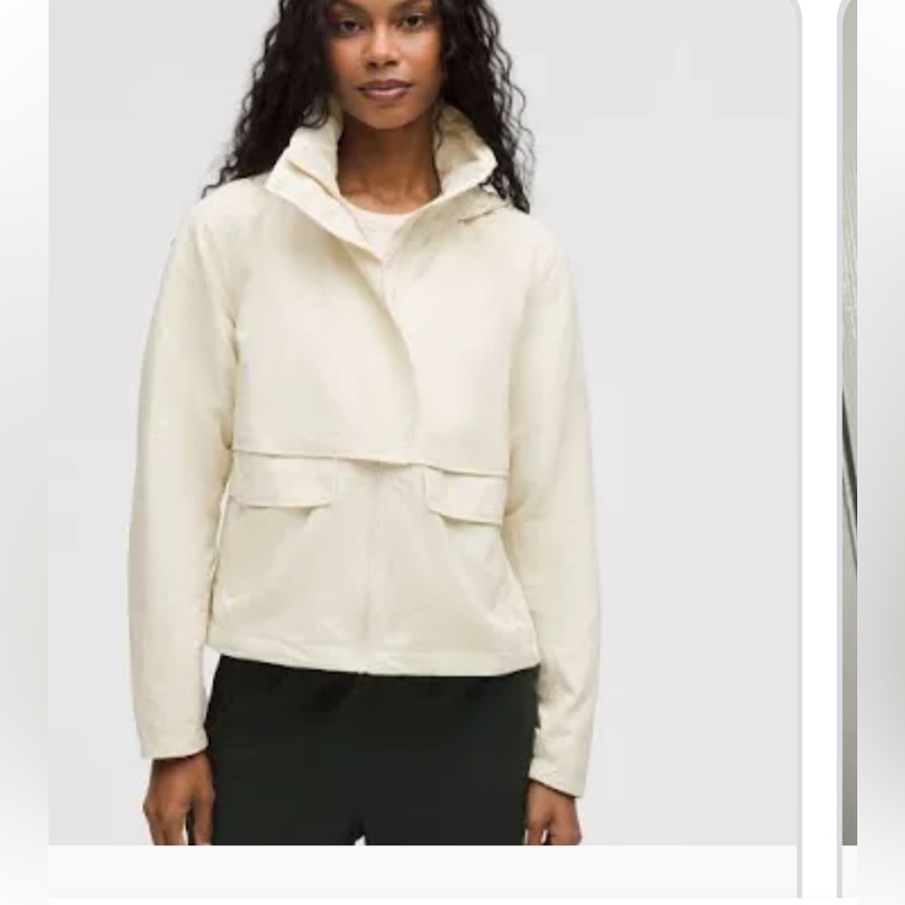 Vuori Ivory Lightweight Pullover Jacket